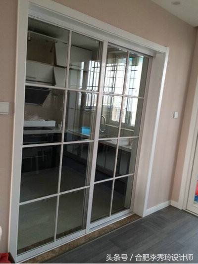 厨房极窄推拉门需要砸墙吗,厨房门洞1.4米做推拉门会不会太小