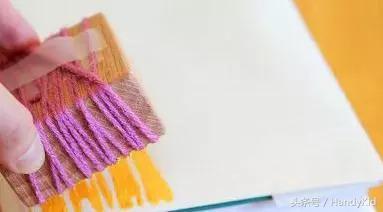 小清新手工书皮,新学期学具diy