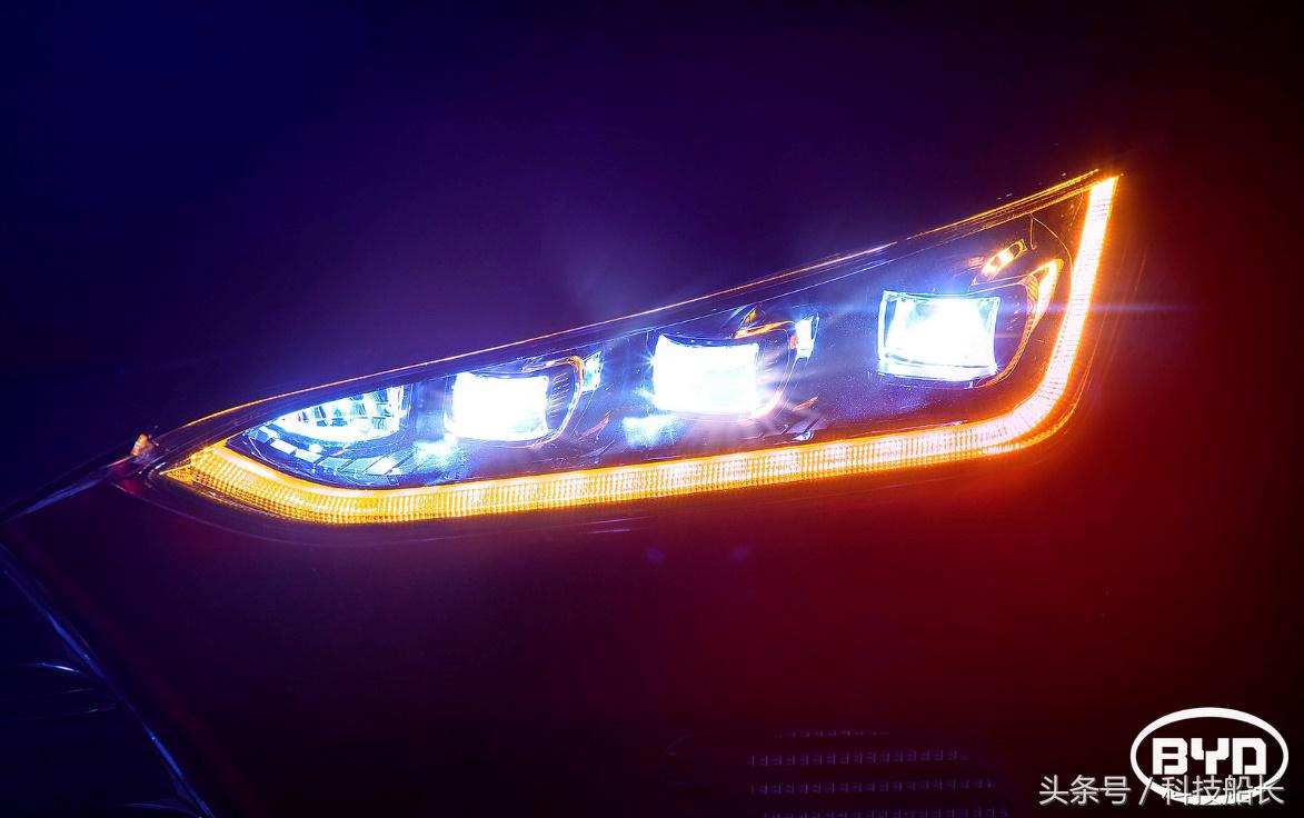 比亚迪“龙晶”车灯：把汽车灯光玩到极致酷炫