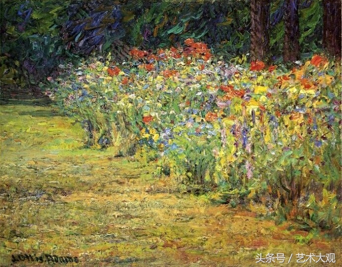 艺术大观油画,美国风景油画高清大图