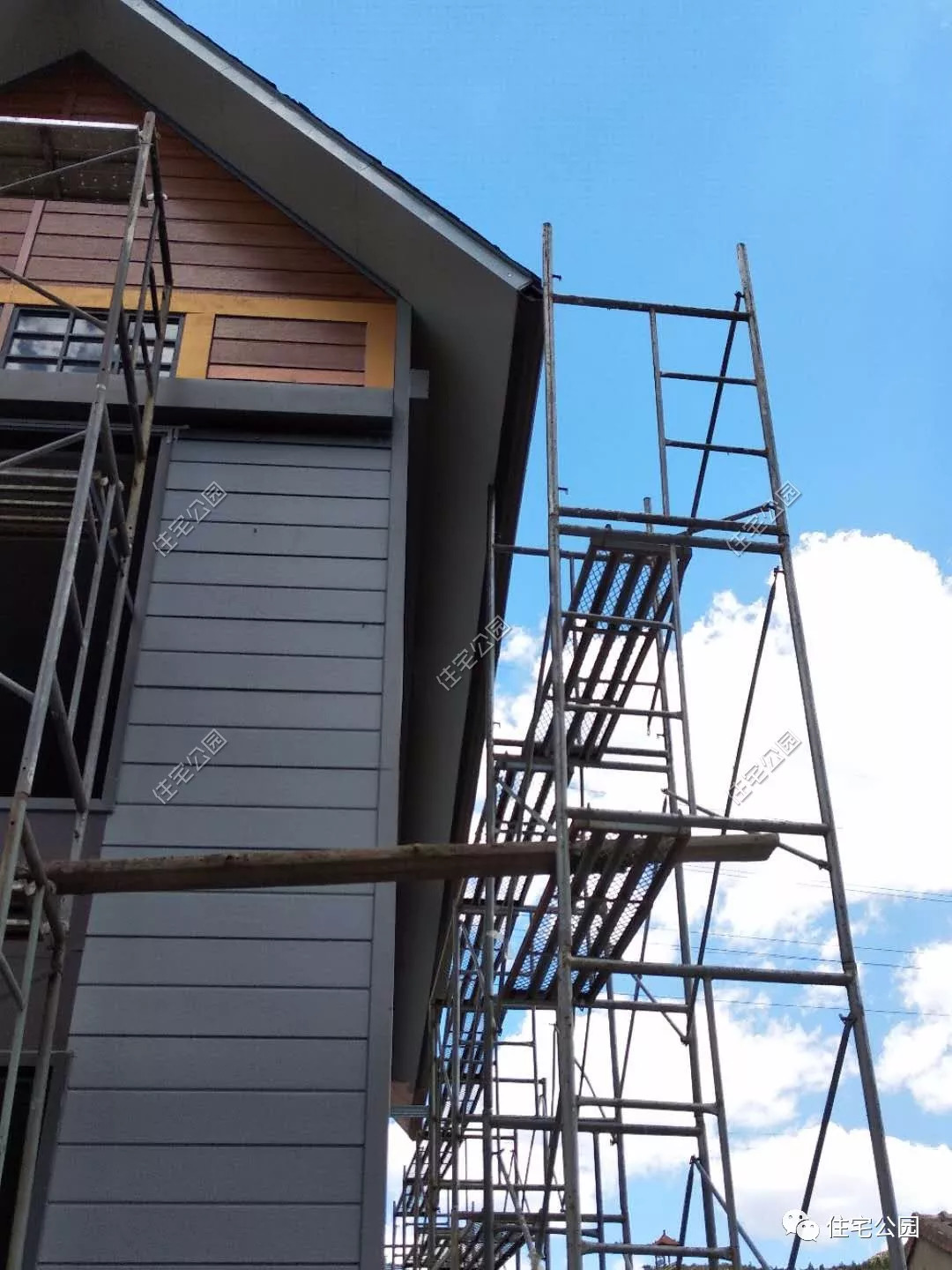 河北保定曲阳轻钢别墅,农村100平方10万元左右的轻钢别墅