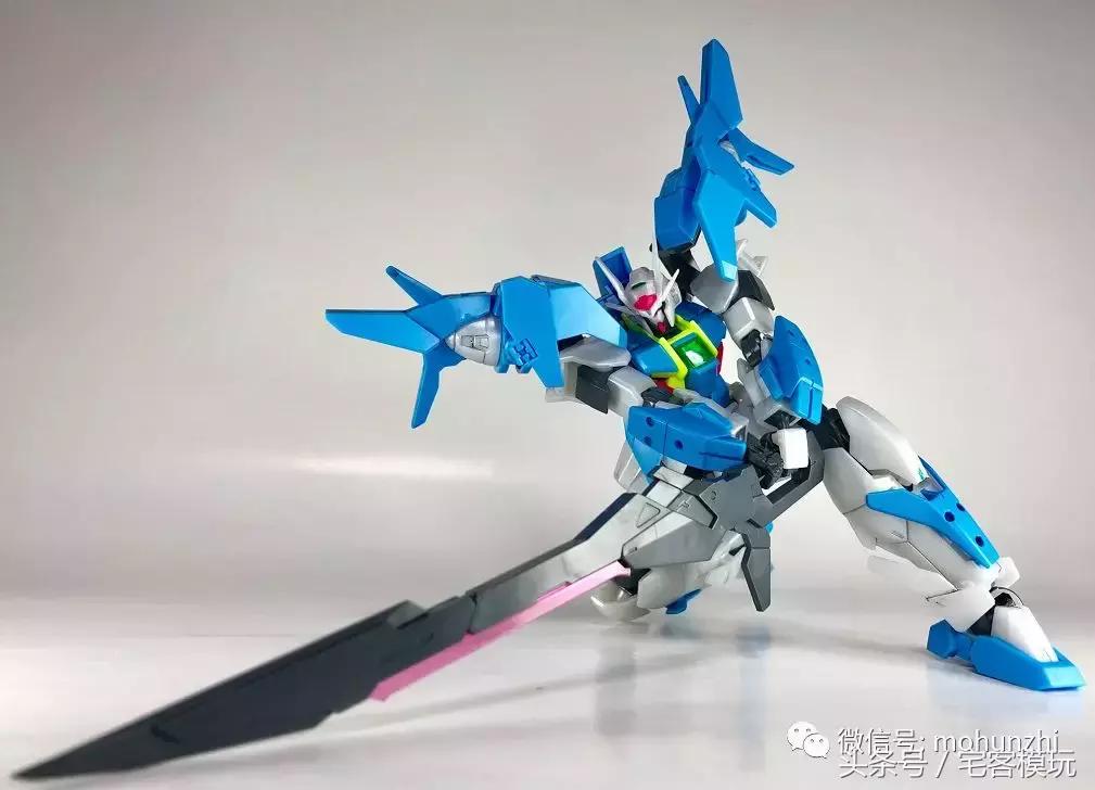 hg00q全刃式高达测评,hg高达00天翔型测评