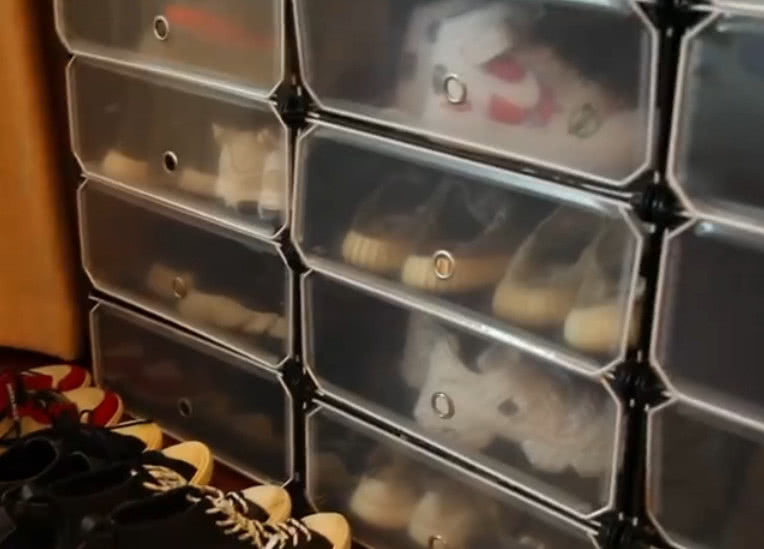 OMG冷少衣柜曝光，放眼望去全是LVSupreme椰子AJ！