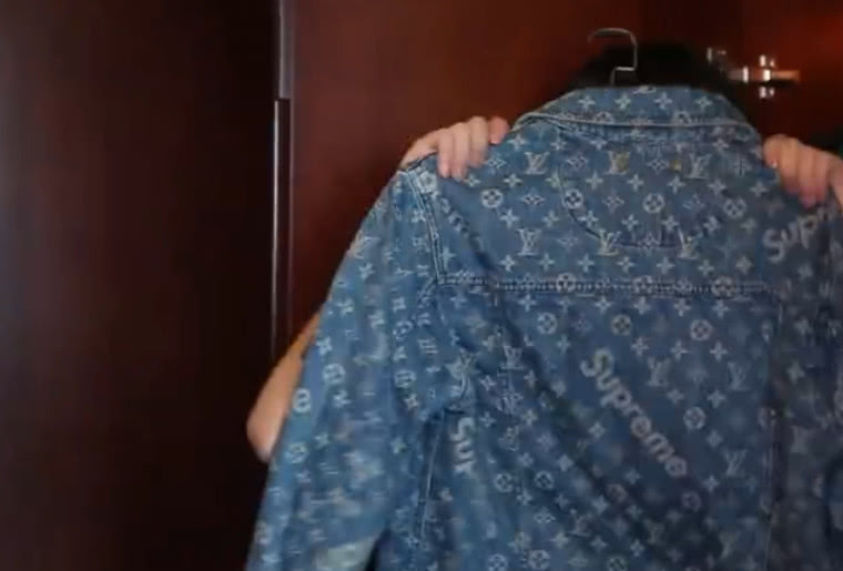 OMG冷少衣柜曝光，放眼望去全是LVSupreme椰子AJ！