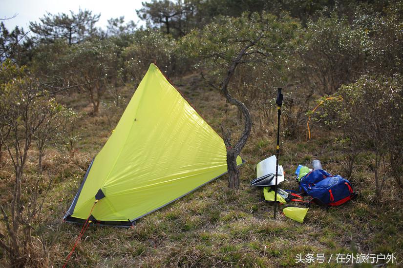 将轻量化进行到底——20L背包的千八雪地露营