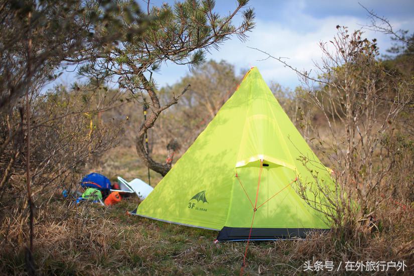 将轻量化进行到底——20L背包的千八雪地露营