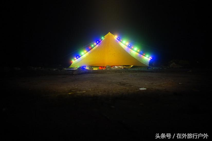 将轻量化进行到底——20L背包的千八雪地露营