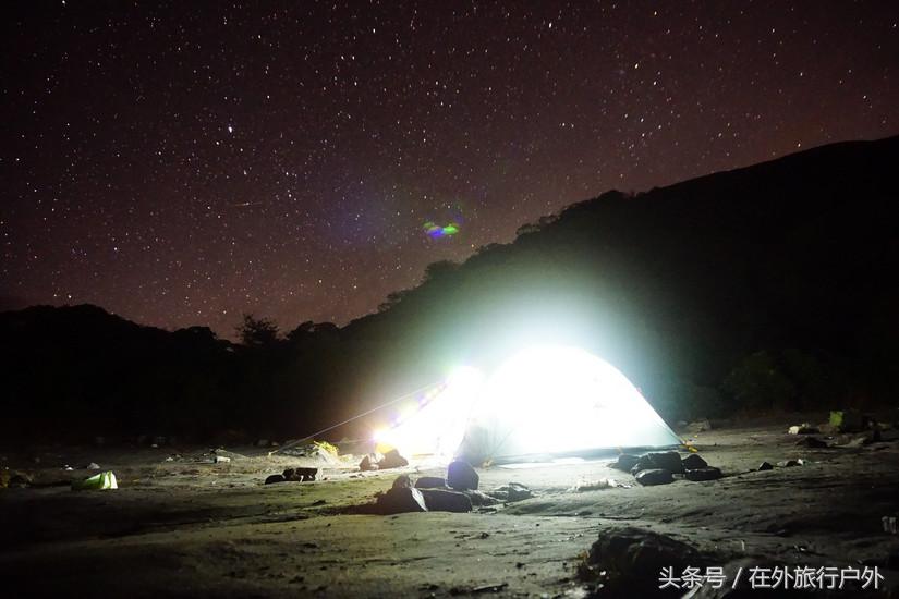 将轻量化进行到底——20L背包的千八雪地露营