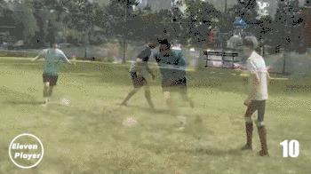 100个足球过人技巧教学,篮球野球场过人技巧