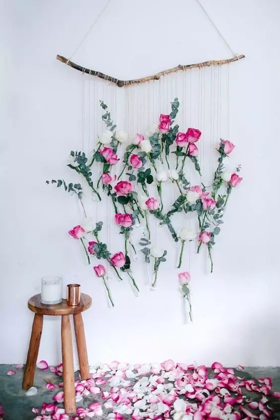 干花美陈教程,干花制作简单唯美漂亮