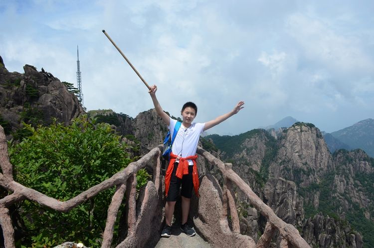 八月的黄山风景,独一无二的一品黄山