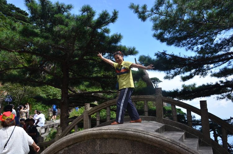 八月的黄山风景,独一无二的一品黄山