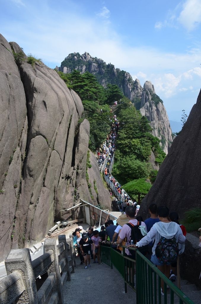 八月的黄山风景,独一无二的一品黄山