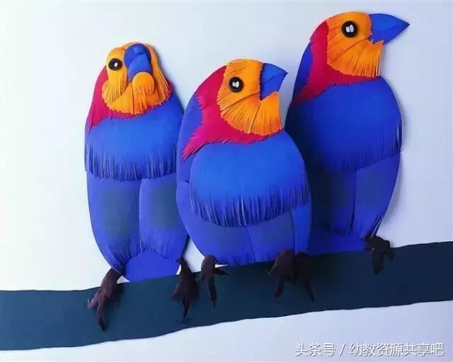 幼儿园粘墙上创意手工简单,幼儿园老师手工粘贴作品