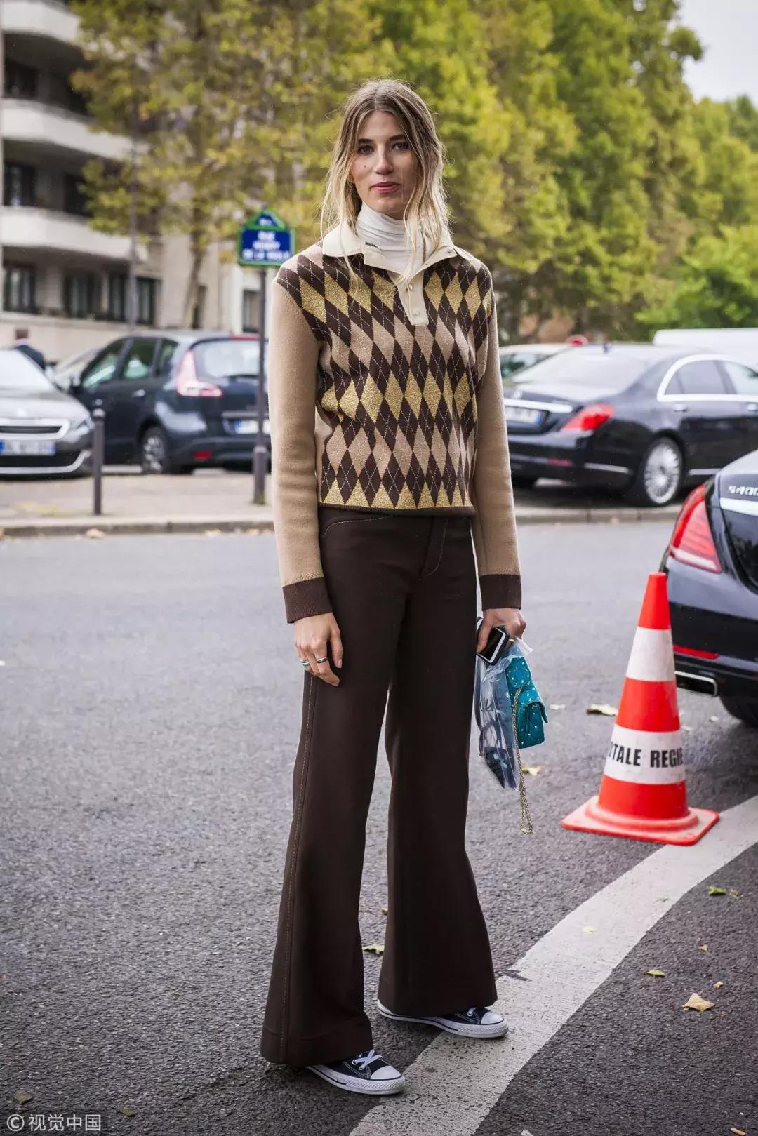 菱格红毛衣,毛衣菱格纹花样图解