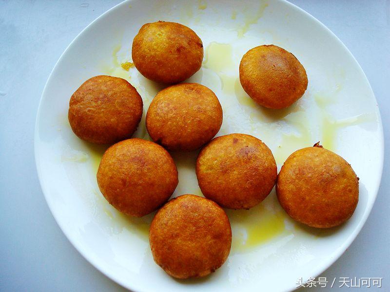 怎么炸南瓜饼又酥又脆,炸南瓜饼的正确方法