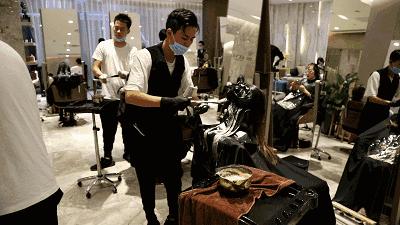来高德置地这家网红店染发，头发居然变成这样……！