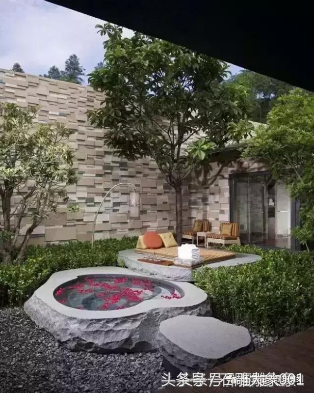 别墅门口石雕摆件寓意,别墅门庭石雕的放置方法