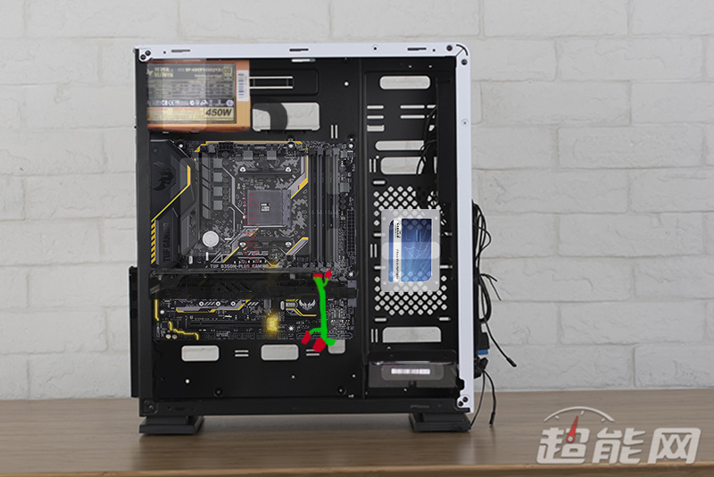 不能背走线的机箱怎么理线,台式机机箱如何理线
