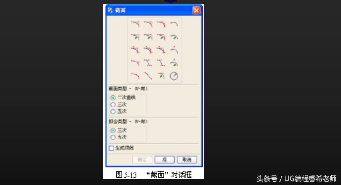 ug加工曲面开粗怎么选取曲面,ug基础教程之经典曲面范例