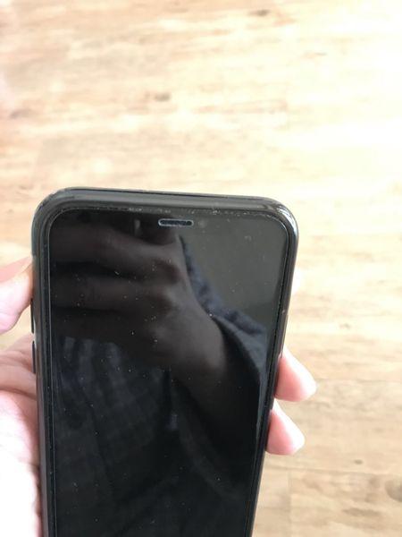 iphonex钢化膜黑边测试图,苹果x钢化膜划痕图