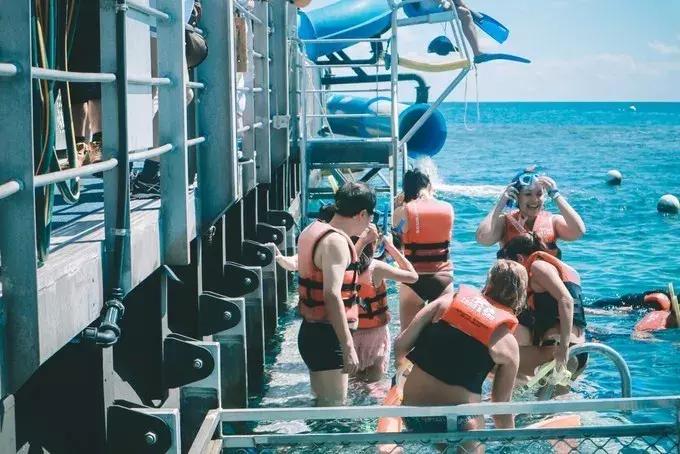 澳大利亚凯恩斯大堡礁旅游,凯恩斯绿岛大堡礁游记