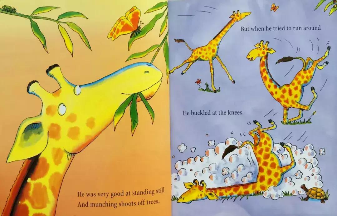 有声英文绘本｜长颈鹿不会跳舞GiraffesCantDance