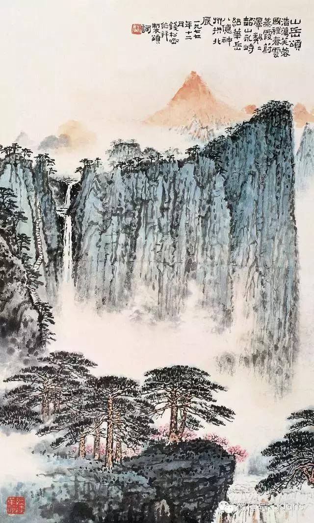 国画精品100幅动态,国画十大名家作品图片