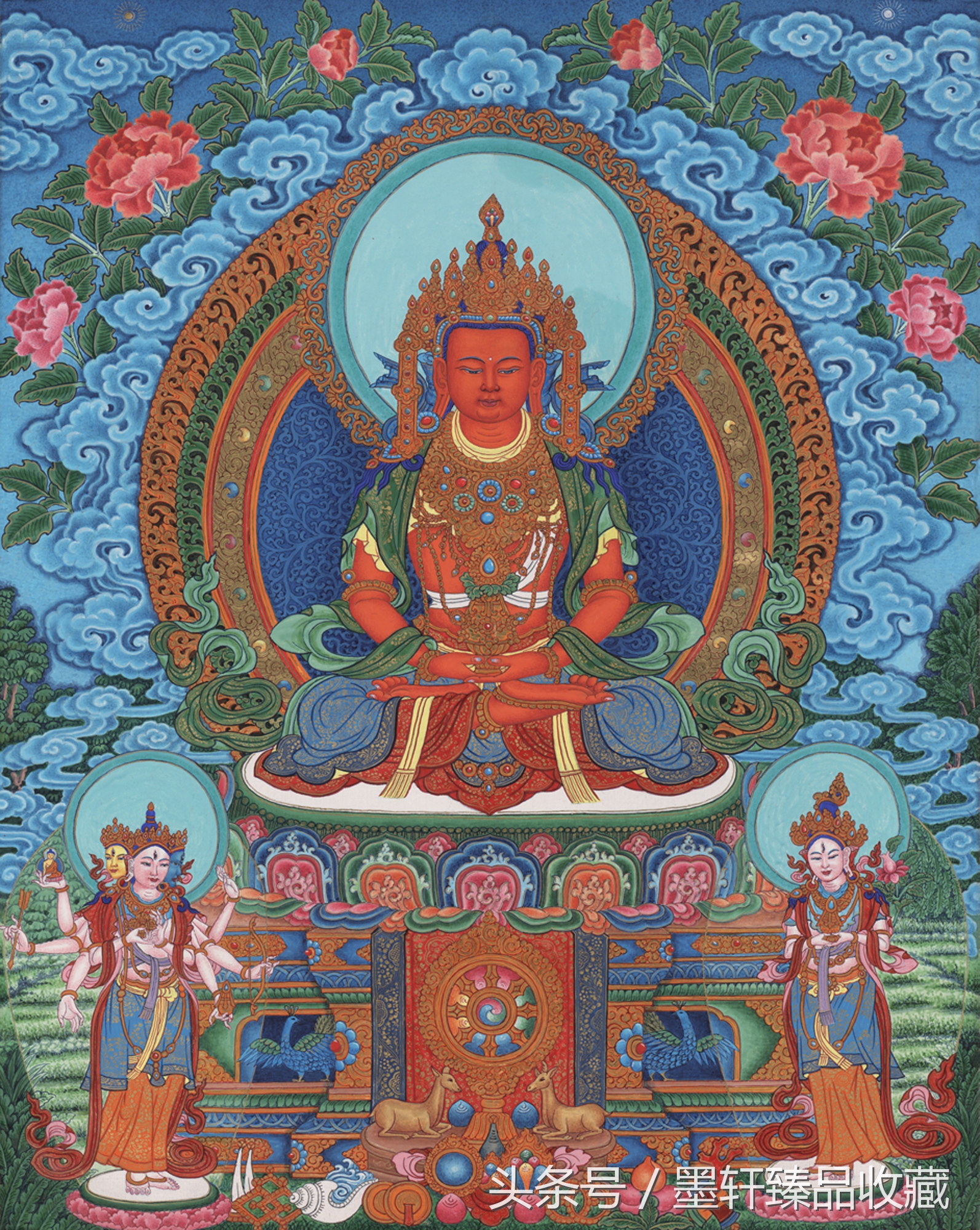 唐卡古画入门教学视频,国画临摹画册零基础