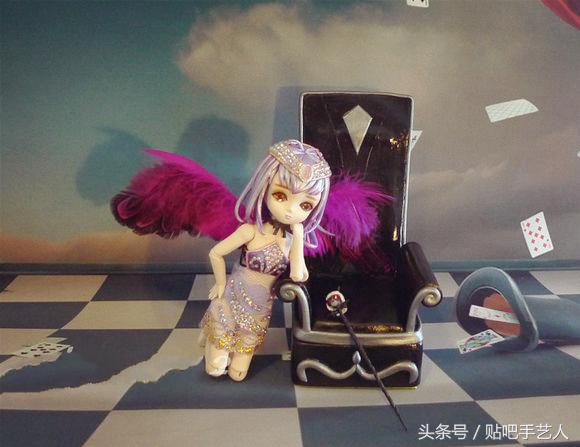 见过穿蕾丝的仙女吗？可动可变装，还有教程哦！