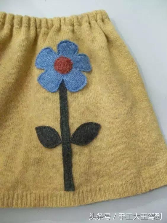 把旧毛衣拆了,穿不上的毛衣改造潮流妙招