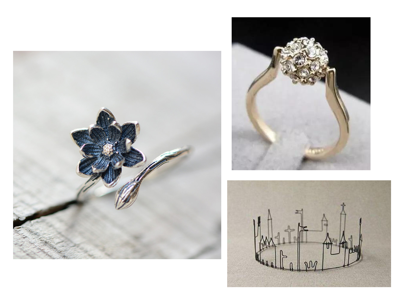 12星座珠宝戒指,十二星座的各种戒指