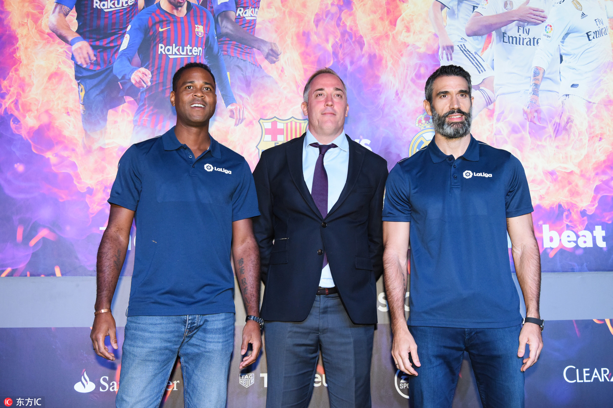 鲁伊维特、费尔南多-桑斯现身上海体验不一般的西班牙国家德比