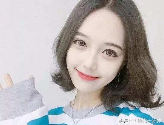 方脸圆脸女生短发卷发,披肩发卷发圆脸方脸