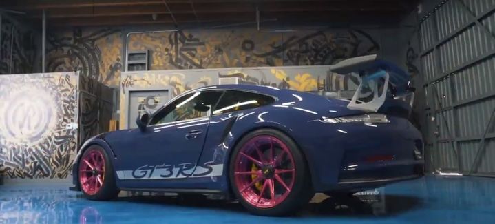 保时捷911gt3rs改装全段,风火轮保时捷911gt3rs改装