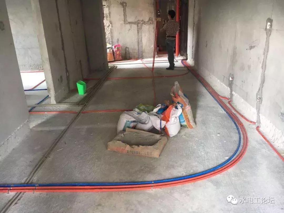 商品房水电安装完整过程,预埋水电安装完整过程