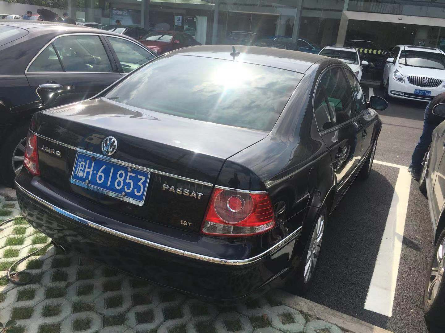 淘车百万纪念版,帕萨特1.8t老款翻新