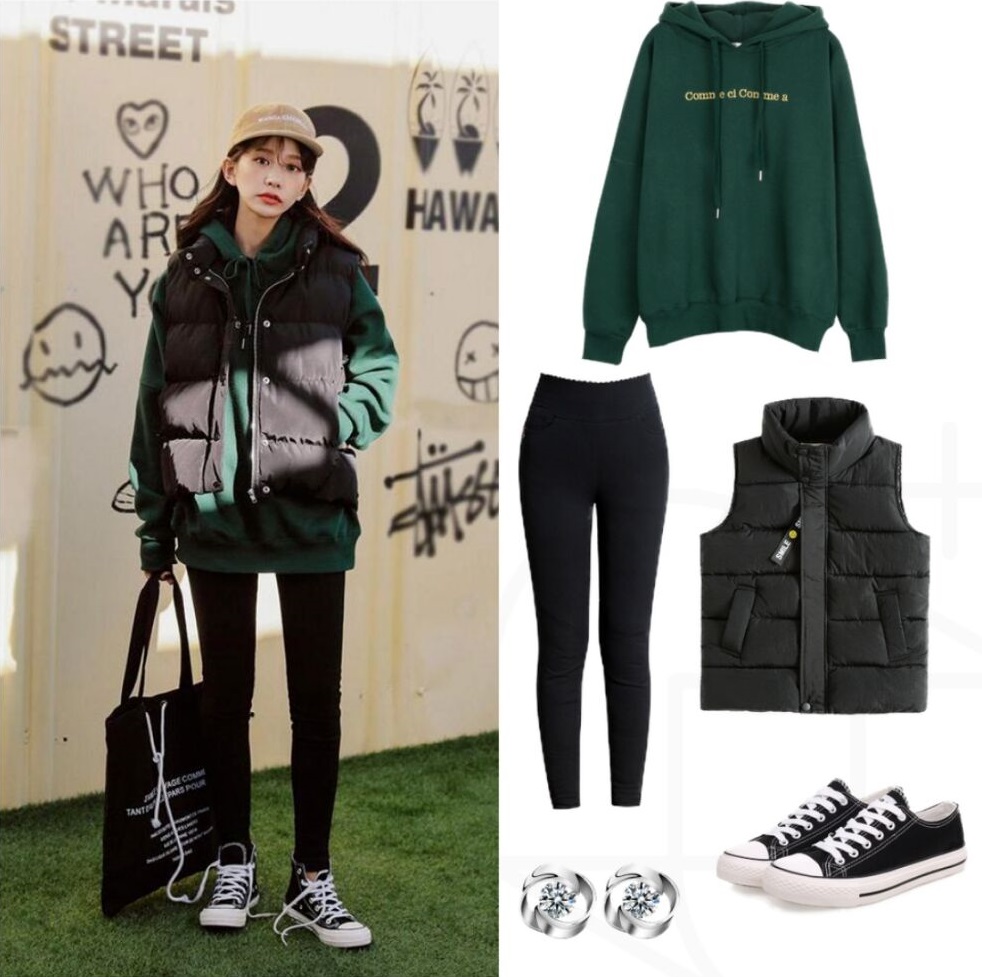 为秋冬添动力为短外套打call,棉马甲百搭又保暖