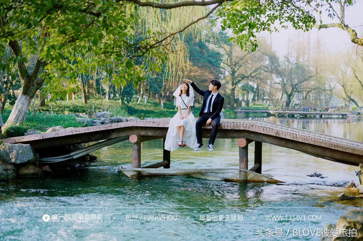 杭州婚纱照拍摄景点,杭州拍婚纱照的景点