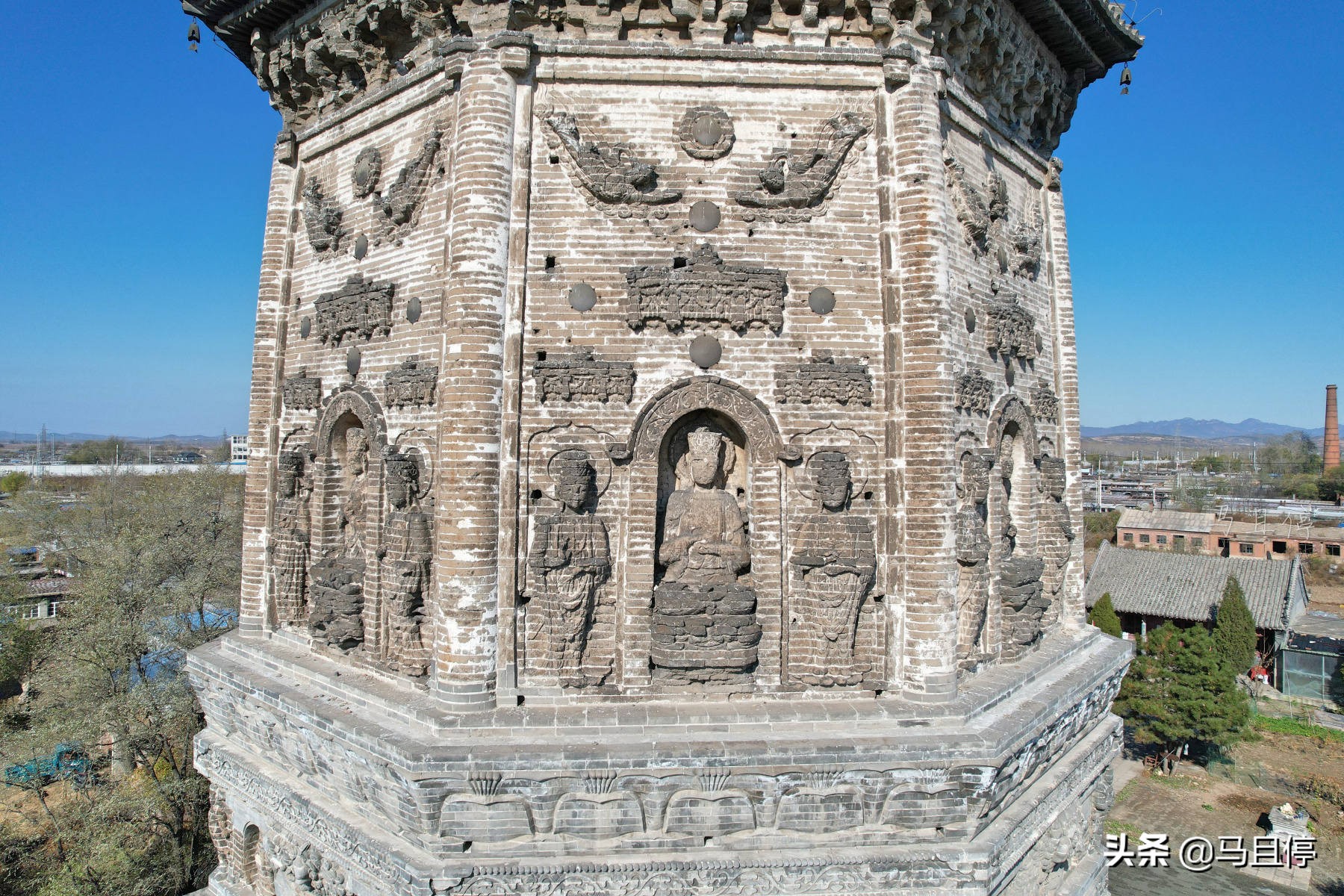 辽宁两座千年古塔,辽代千年古塔