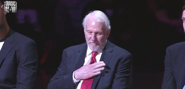 吉诺比利球衣退役！马刺GDP再次同框！再见了，吊打梦之队的传奇