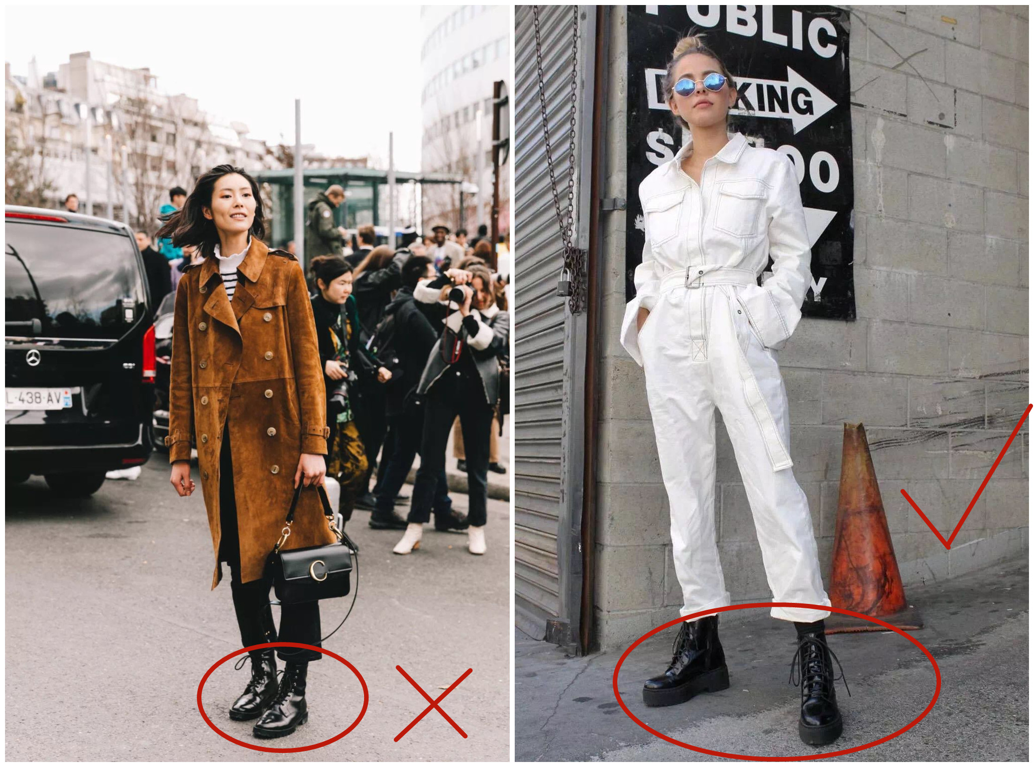 小短腿穿什么短靴显腿长,小粗腿显瘦的短靴