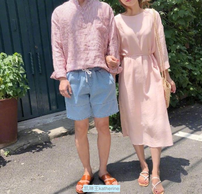 情侣装穿搭高级感整套,情侣装拼接照片