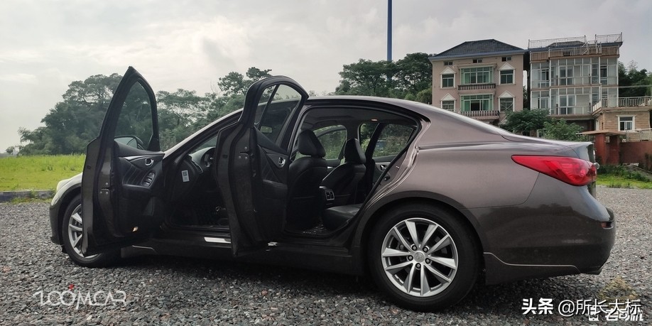 英菲尼迪q50l一阶测试,英菲尼迪q50灰色提车作业