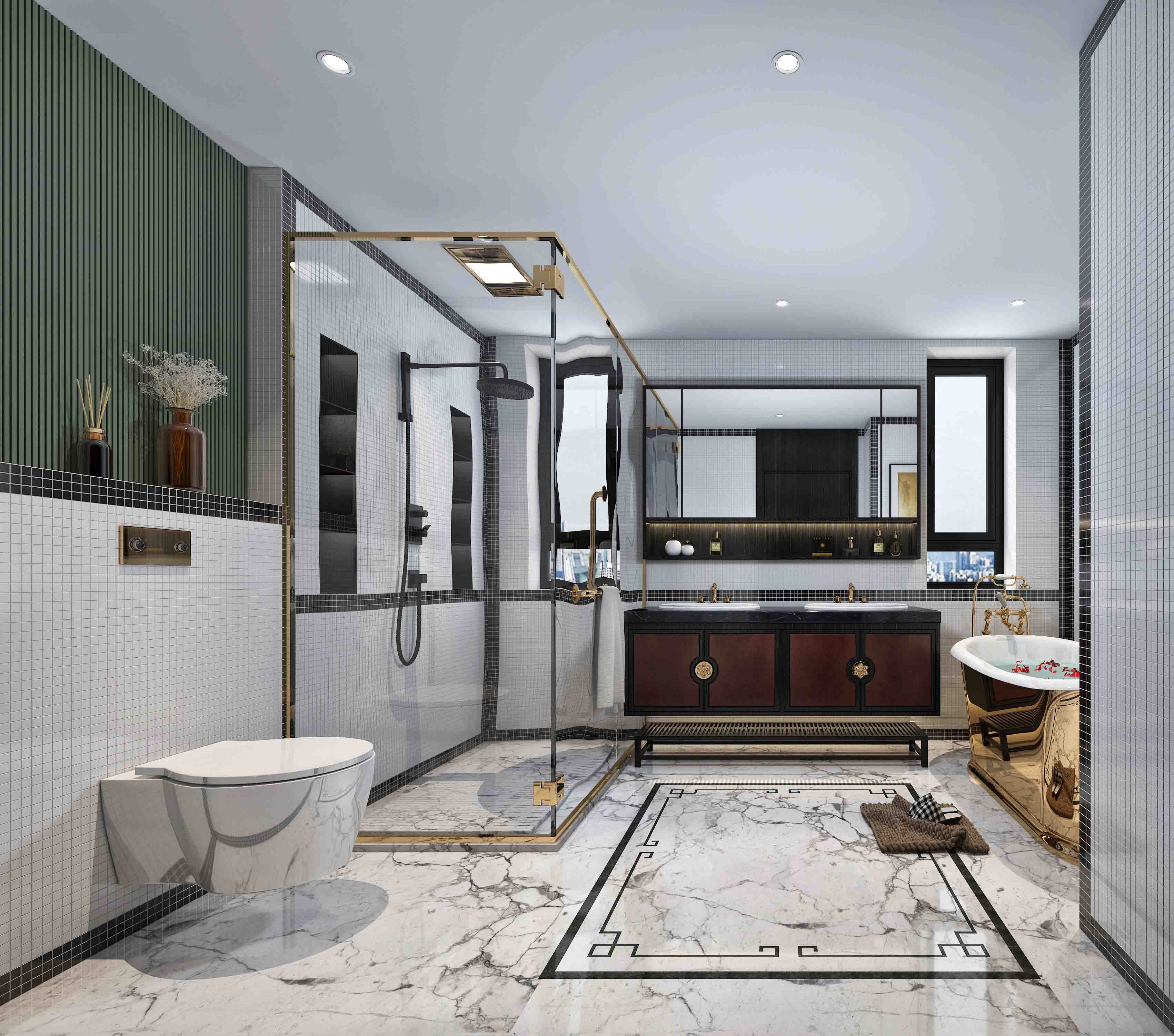 卫生间浴室柜怎么选,浴室柜怎样好看又实用