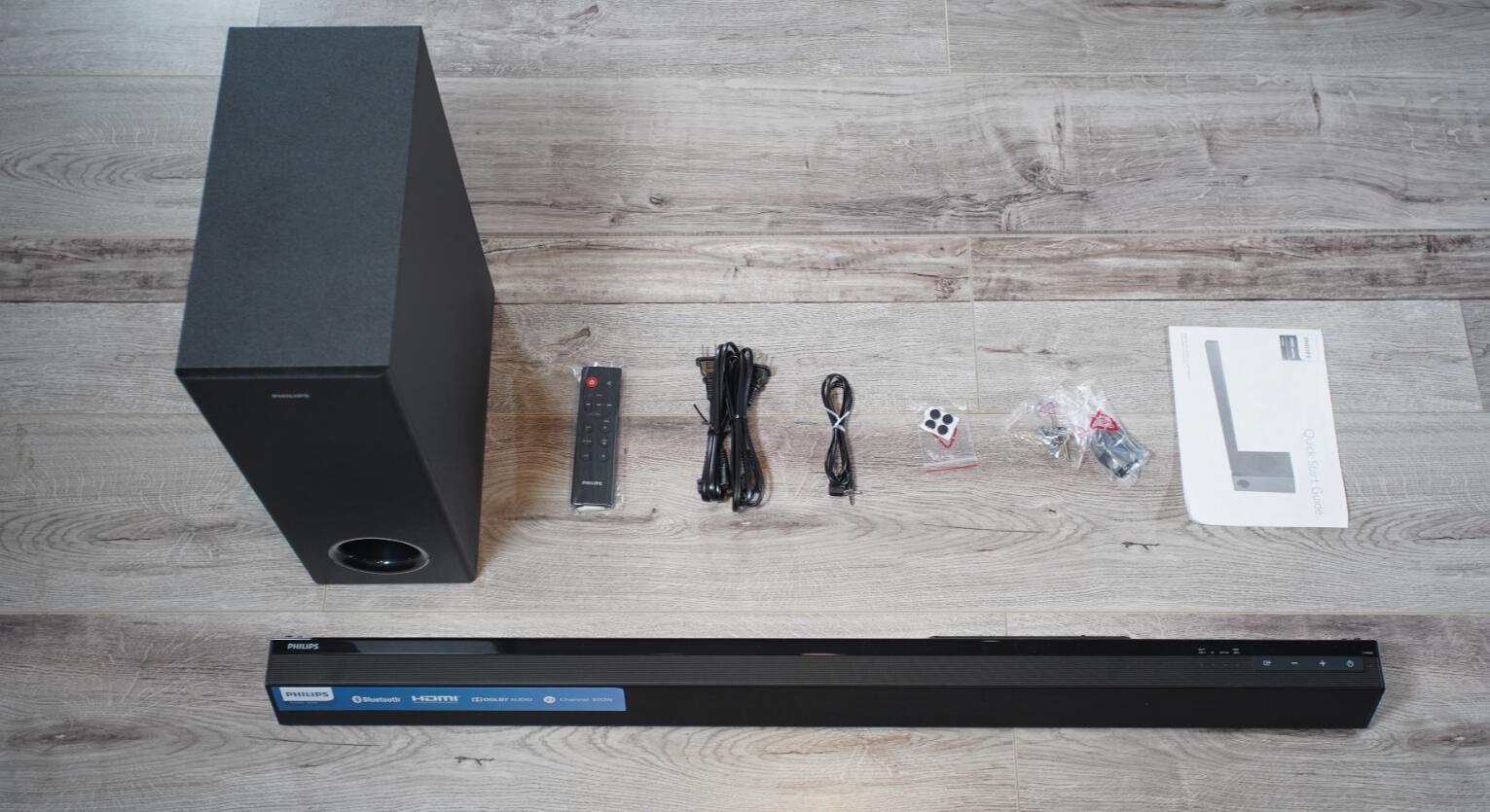 飞利浦htl3320怎样连接电视,3.1声道效果