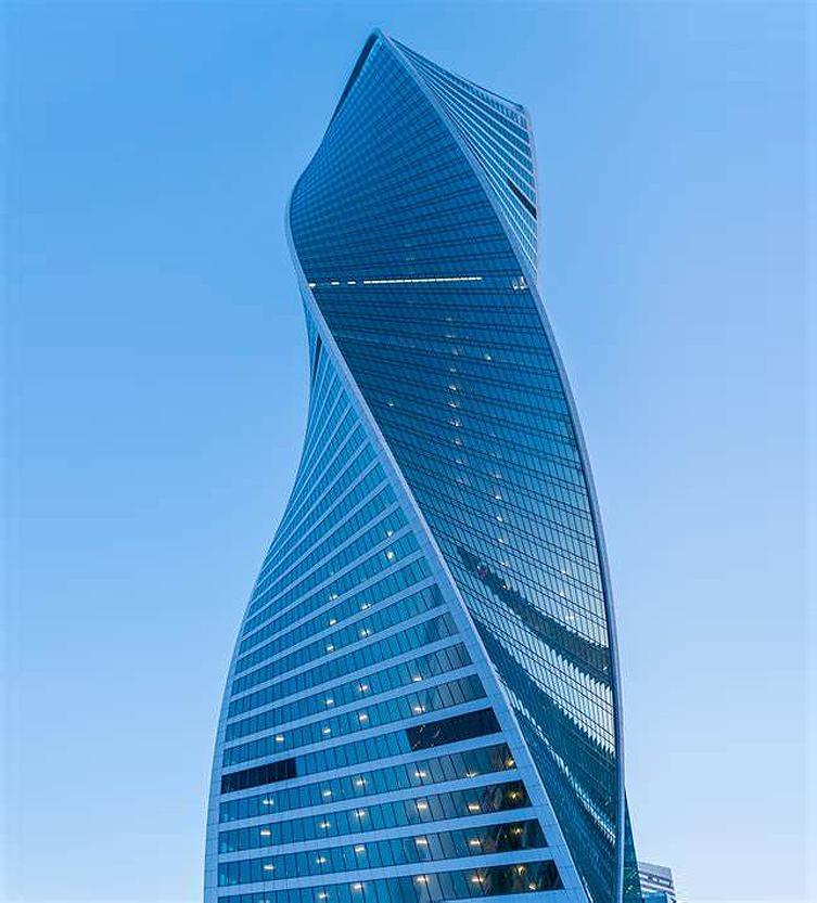 俄罗斯十大大楼图片,莫斯科螺旋楼