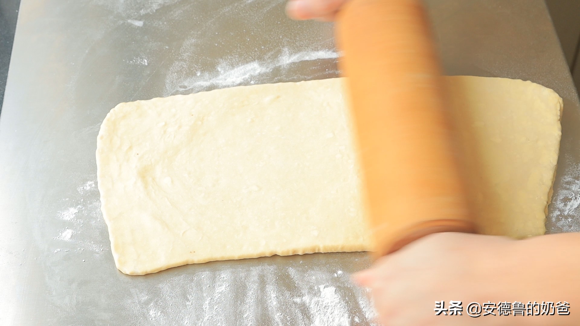 经典丹麦手撕面包西式开酥代表作奶爸教你没有厨师机一样能做得好