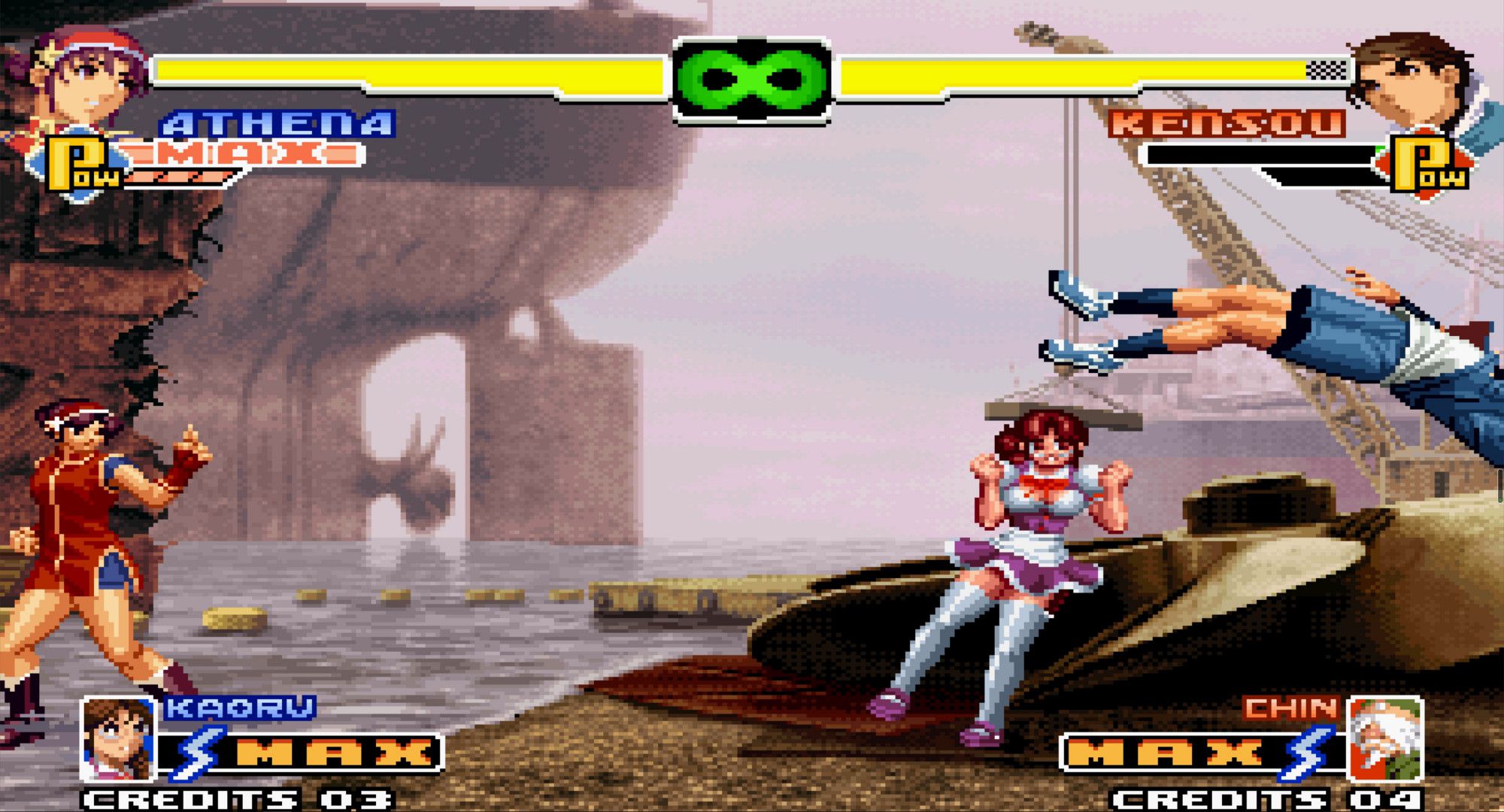 拳皇97ol麻宫雅典娜被黑晶控制,拳皇中的麻宫雅典娜图片大全