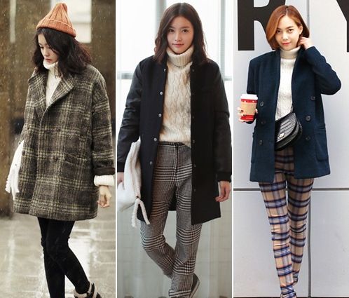 连衣裙毛衣秋冬穿搭,克莱因蓝毛衣穿搭秋冬